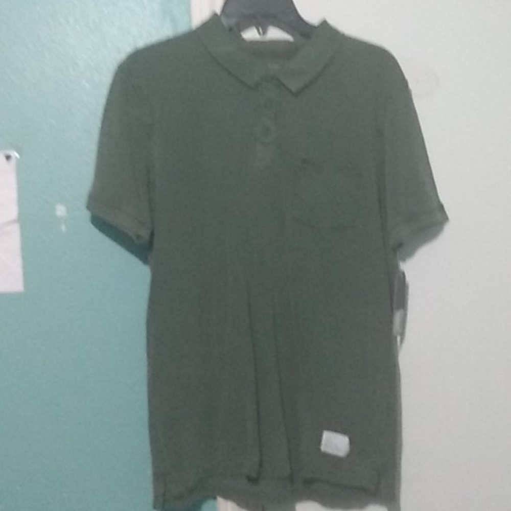 Green shirt